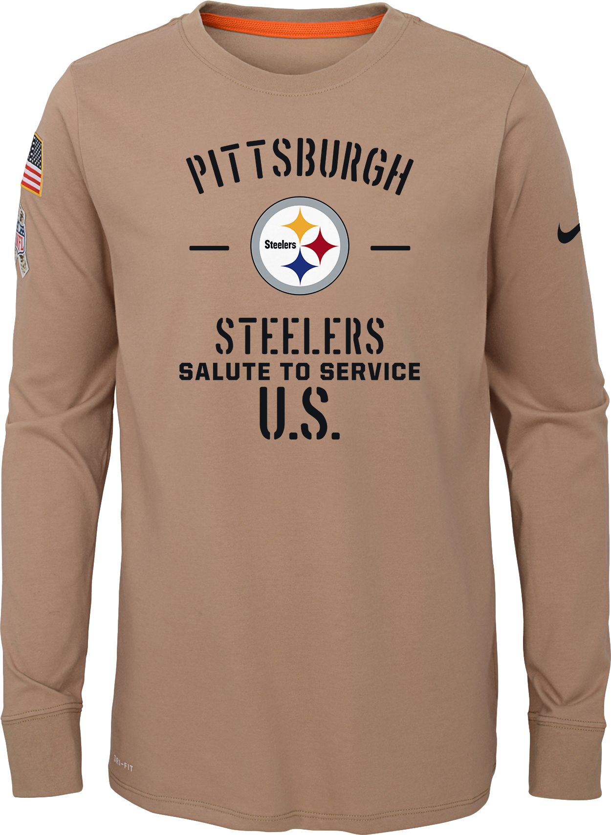 salute to service steelers sweatshirt