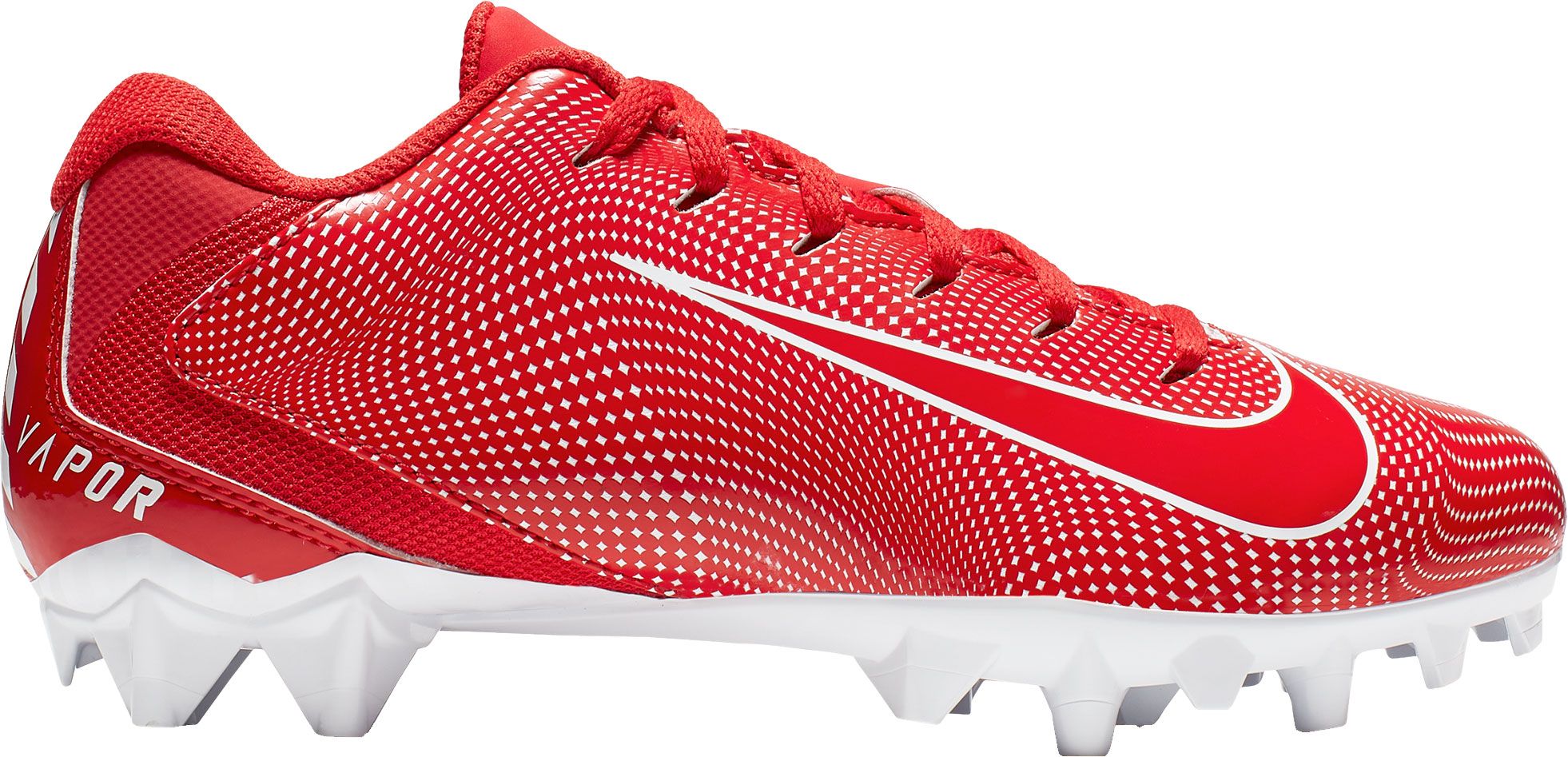red nike vapor football cleats