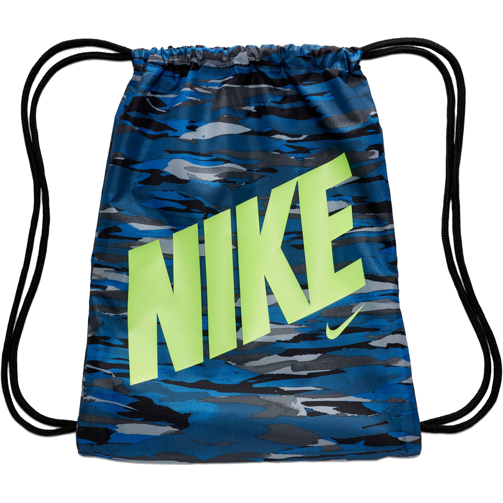 blue nike drawstring bag