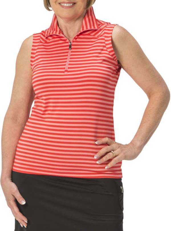 sleeveless golf polo women's