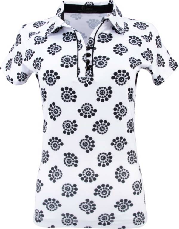 Nancy Lopez Women's Bloom Golf Polo – Extended Sizes