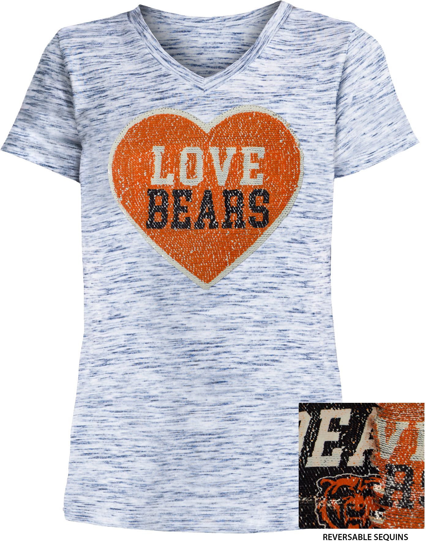 chicago bears sequin shirt