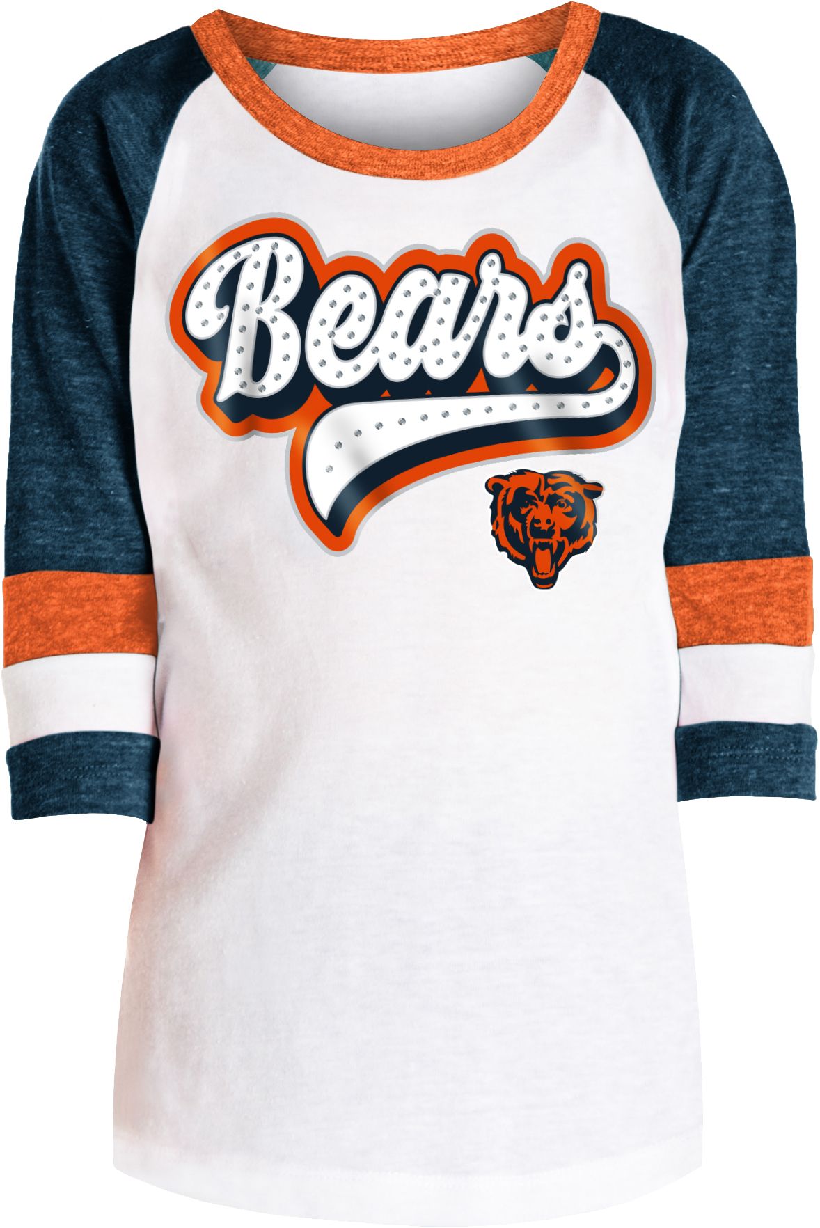 chicago bears rhinestone shirt