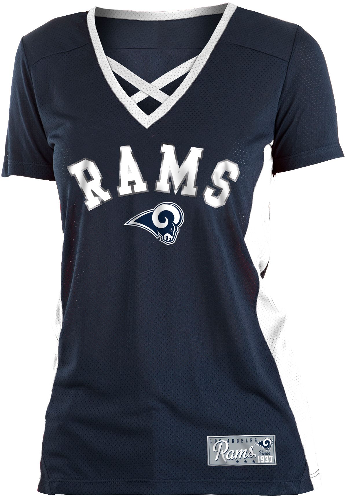 los angeles rams women's shirt