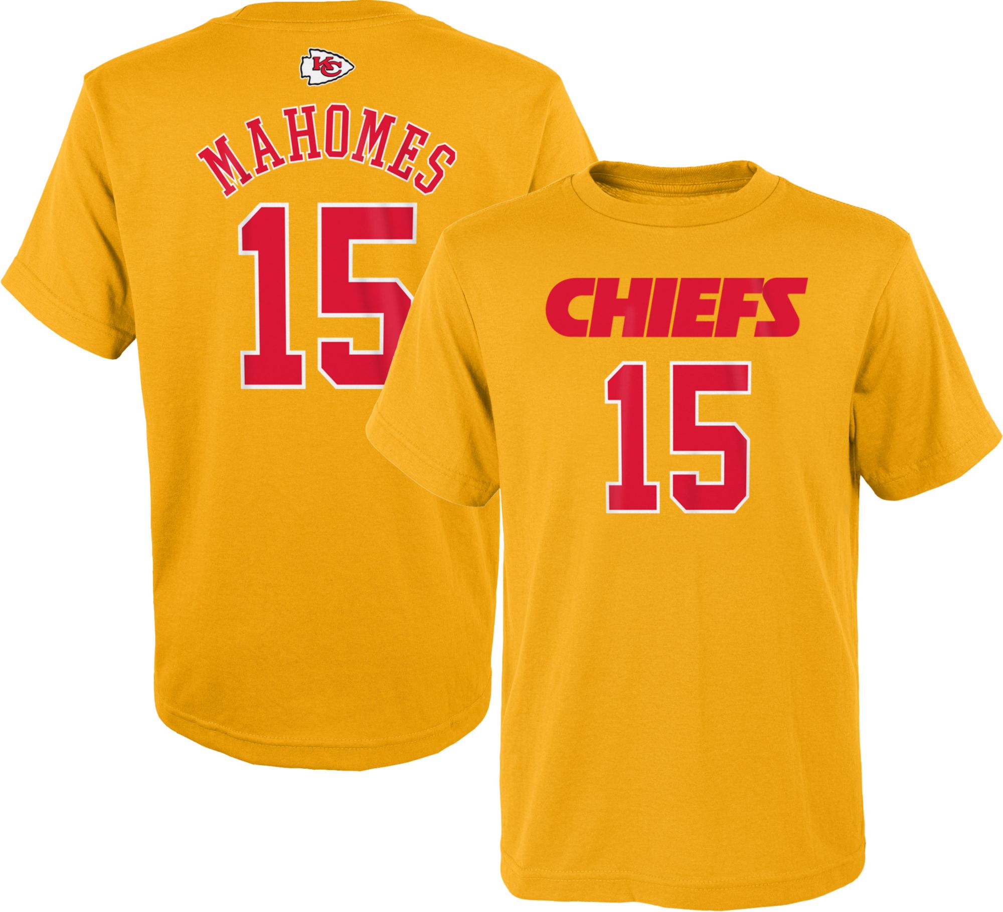 gold mahomes jersey