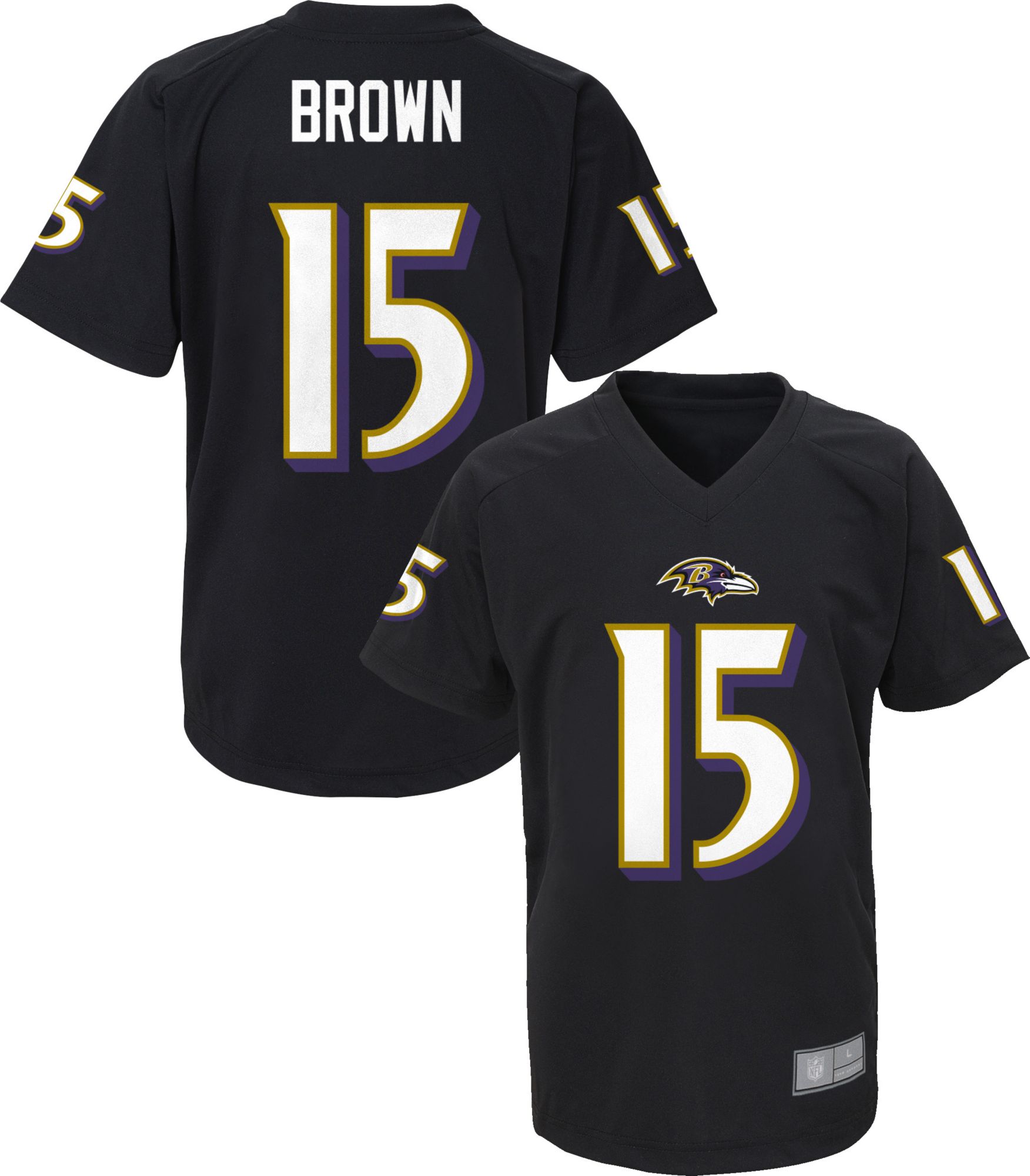 ravens jersey youth xl