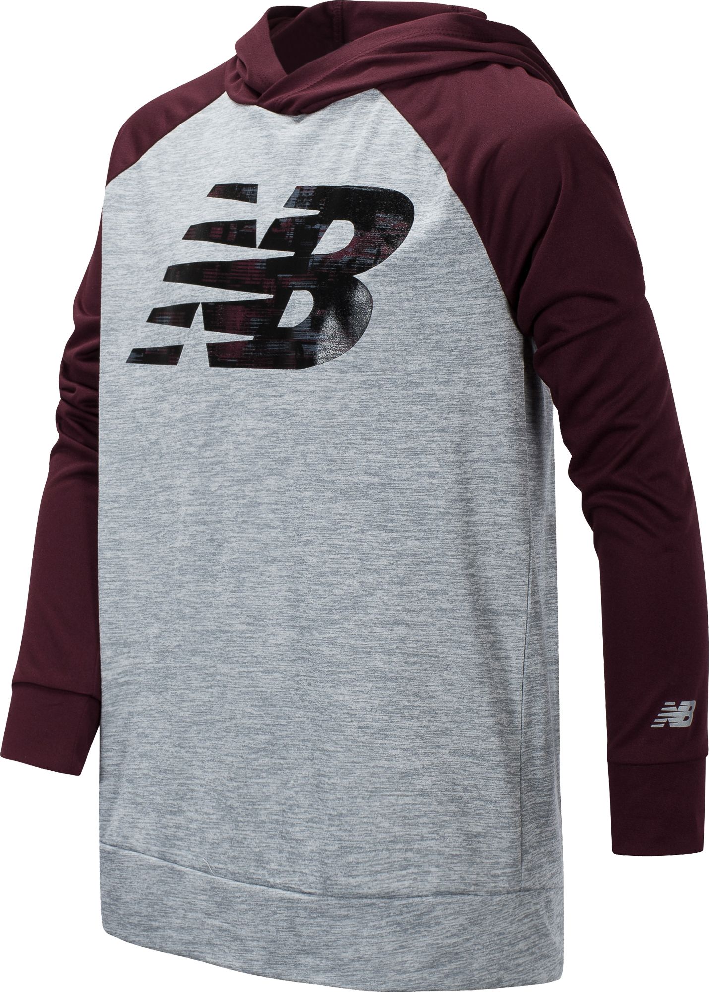 new balance hoodie burgundy