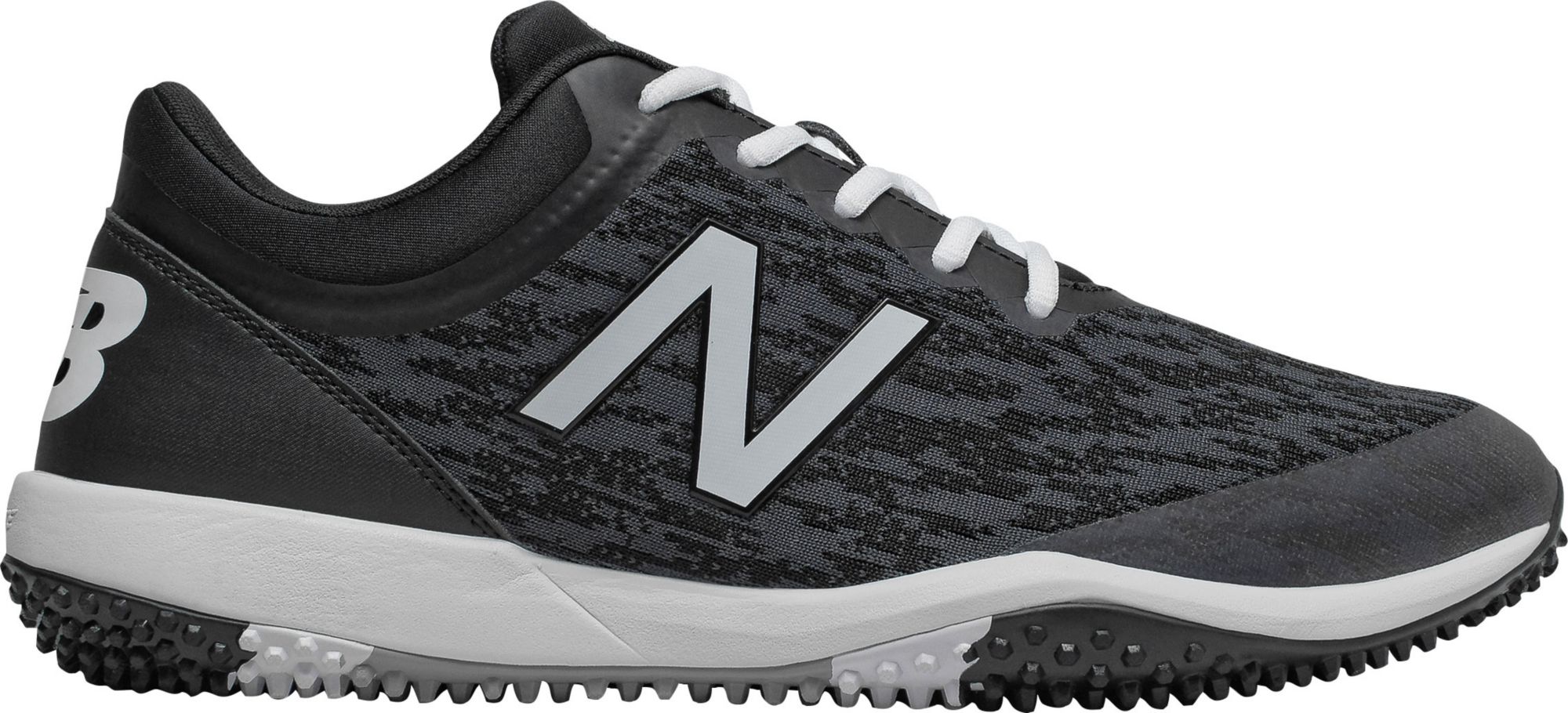 New balance mens hot sale t44v4 turf shoes