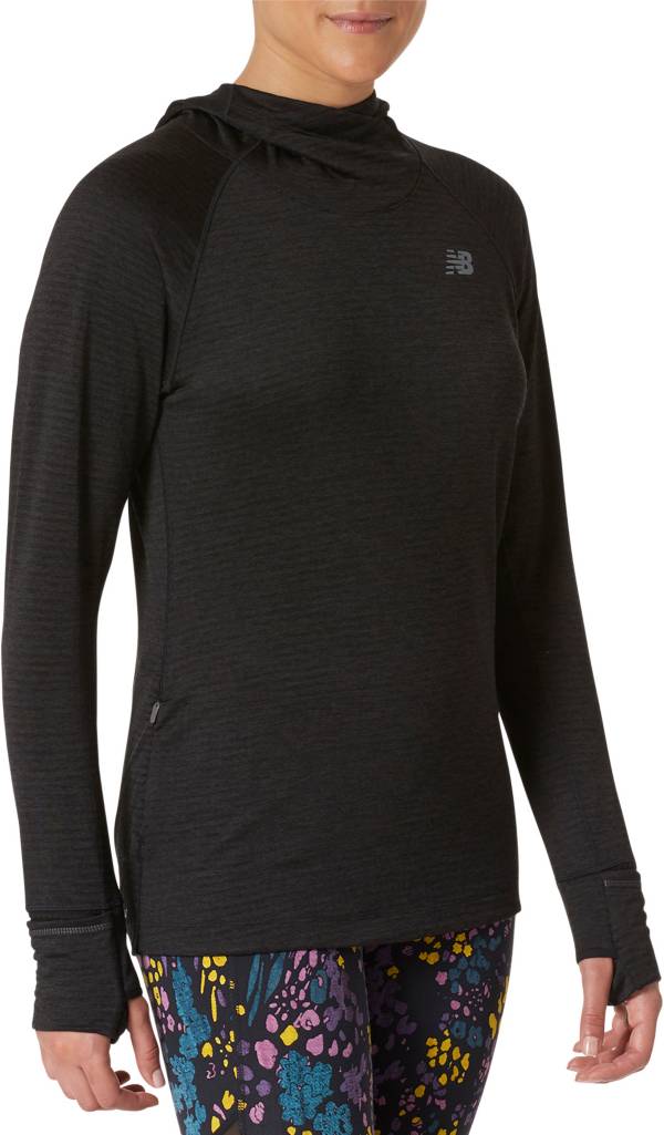 New Balance Women's Impact Run Grid Hoodie | Dick's Sporting Goods
