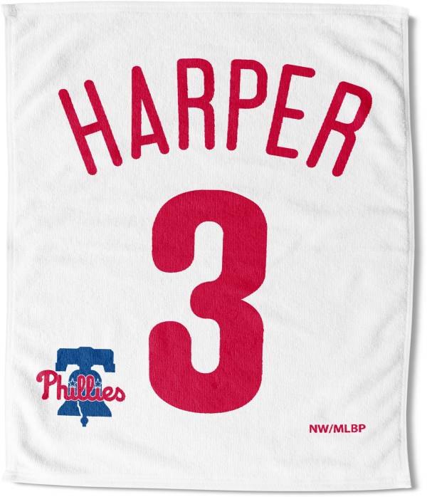 TheNorthwest Philadelphia Phillies Bryce Harper White Rally Towel