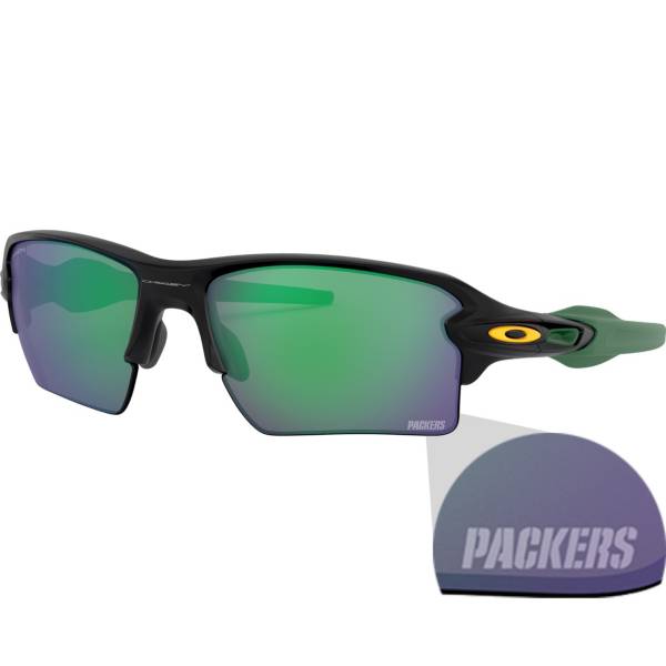 Oakley Green Bay Packers Oak Flak 2.0 XL Sunglasses