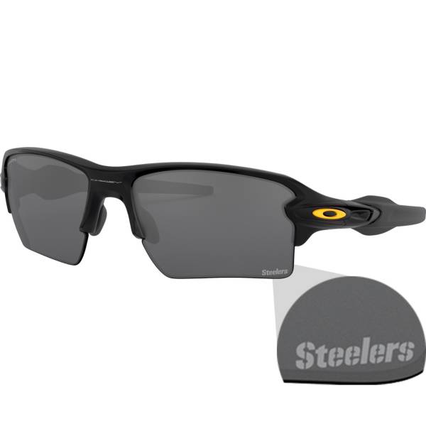 Oakley Pittsburgh Steelers Oak Flak 2.0 XL Sunglasses