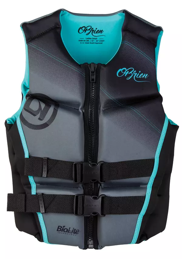 Onyx Movement Dynamic Paddle Sports Life Vest, Aqua, M/L