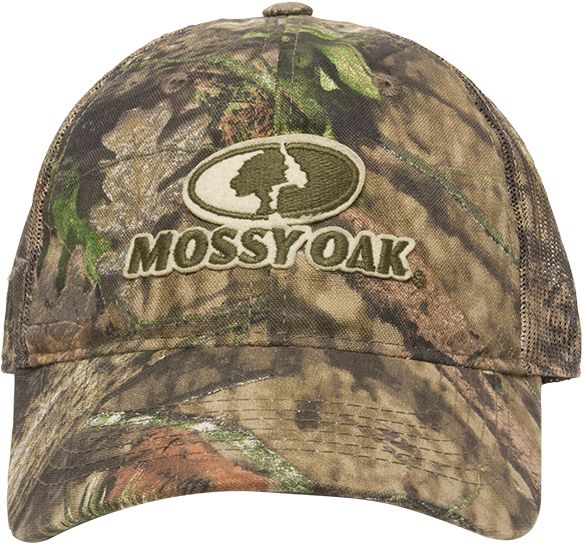 mossy oak mesh hat