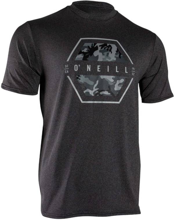 O'Neill Men's Hybrid Graphic Short Sleeve Sun Shirt