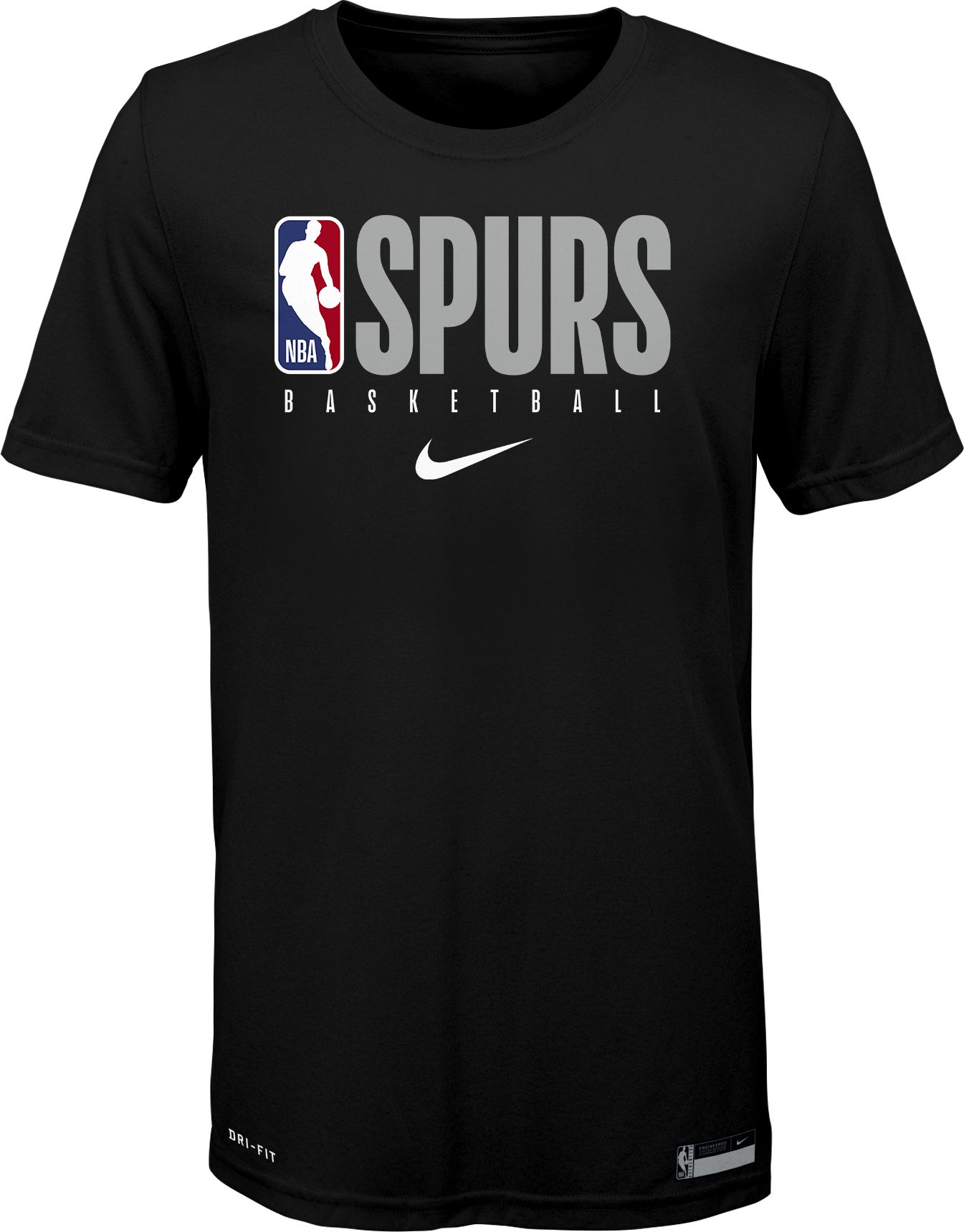 spurs dri fit shirt