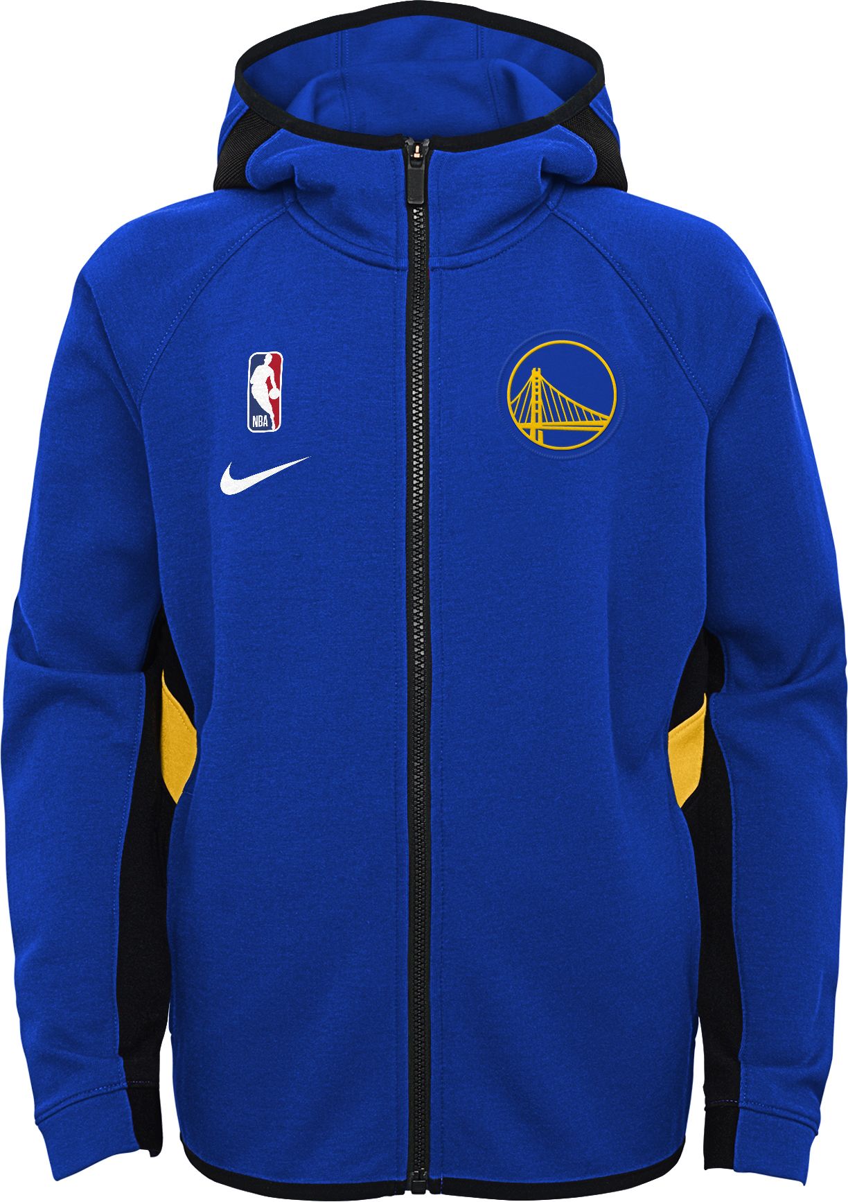 warriors full zip hoodie