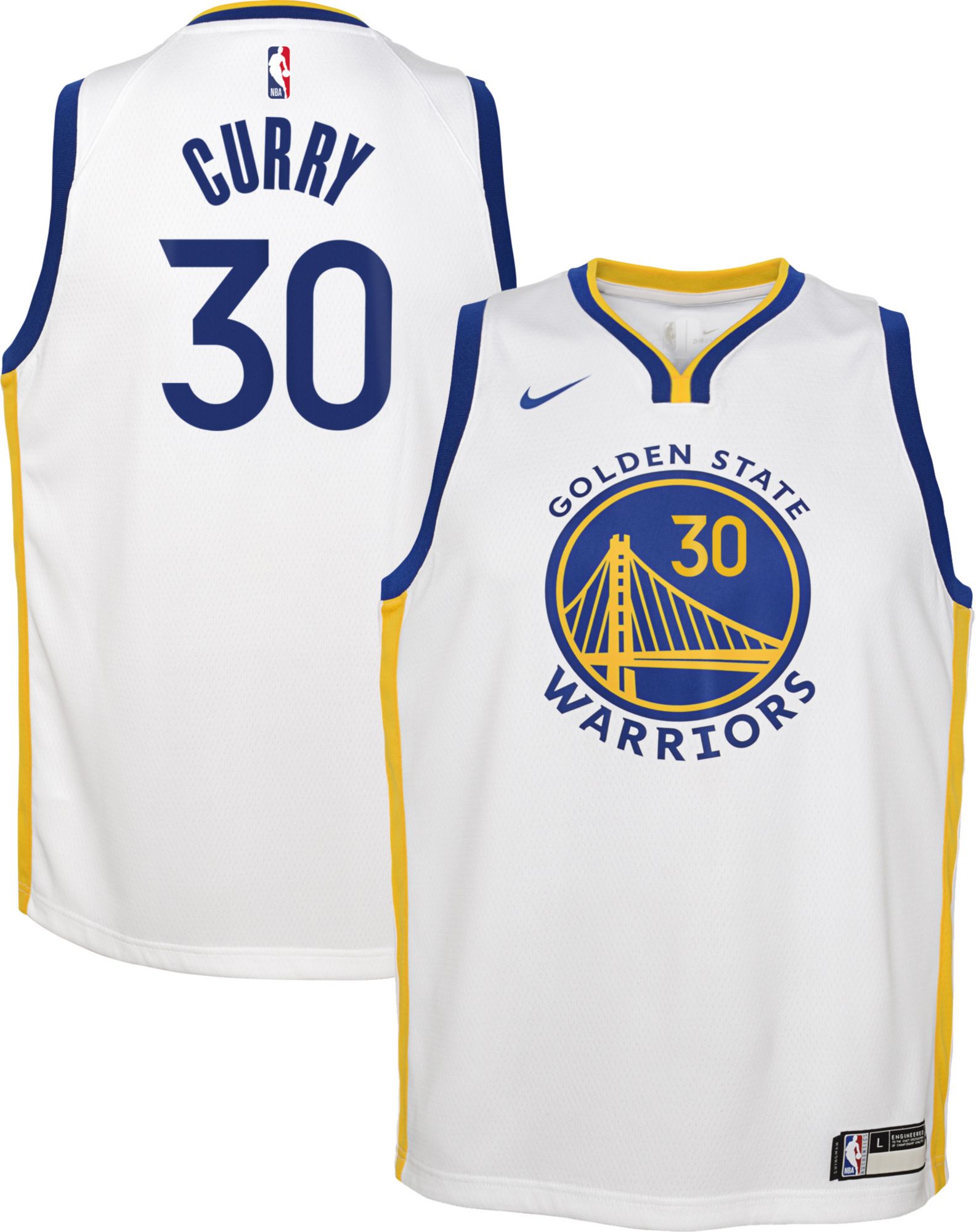 warriors youth jersey