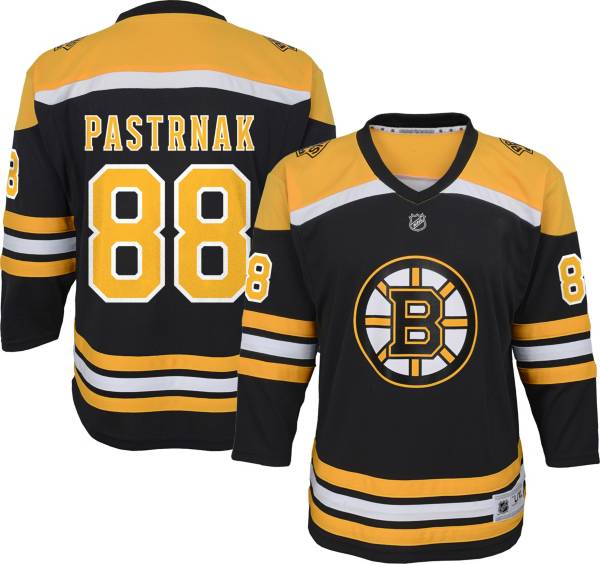 NHL Youth Boston Bruins David Pastrnak #88 Replica Home Jersey