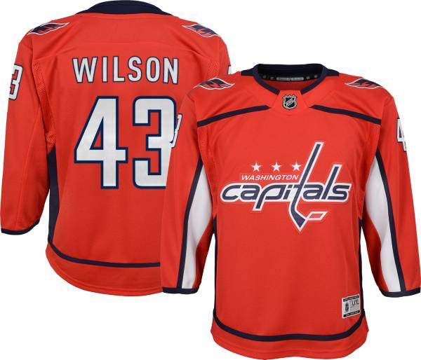 Womens Washington Capitals Tom Wilson Hockey Jersey T Shirt Small NHL Nice