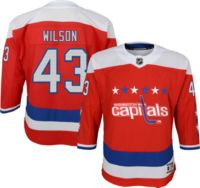 Authentic Men's Tom Wilson Camo Jersey - #43 Hockey Washington Capitals  Veterans Day Practice Size Small/46