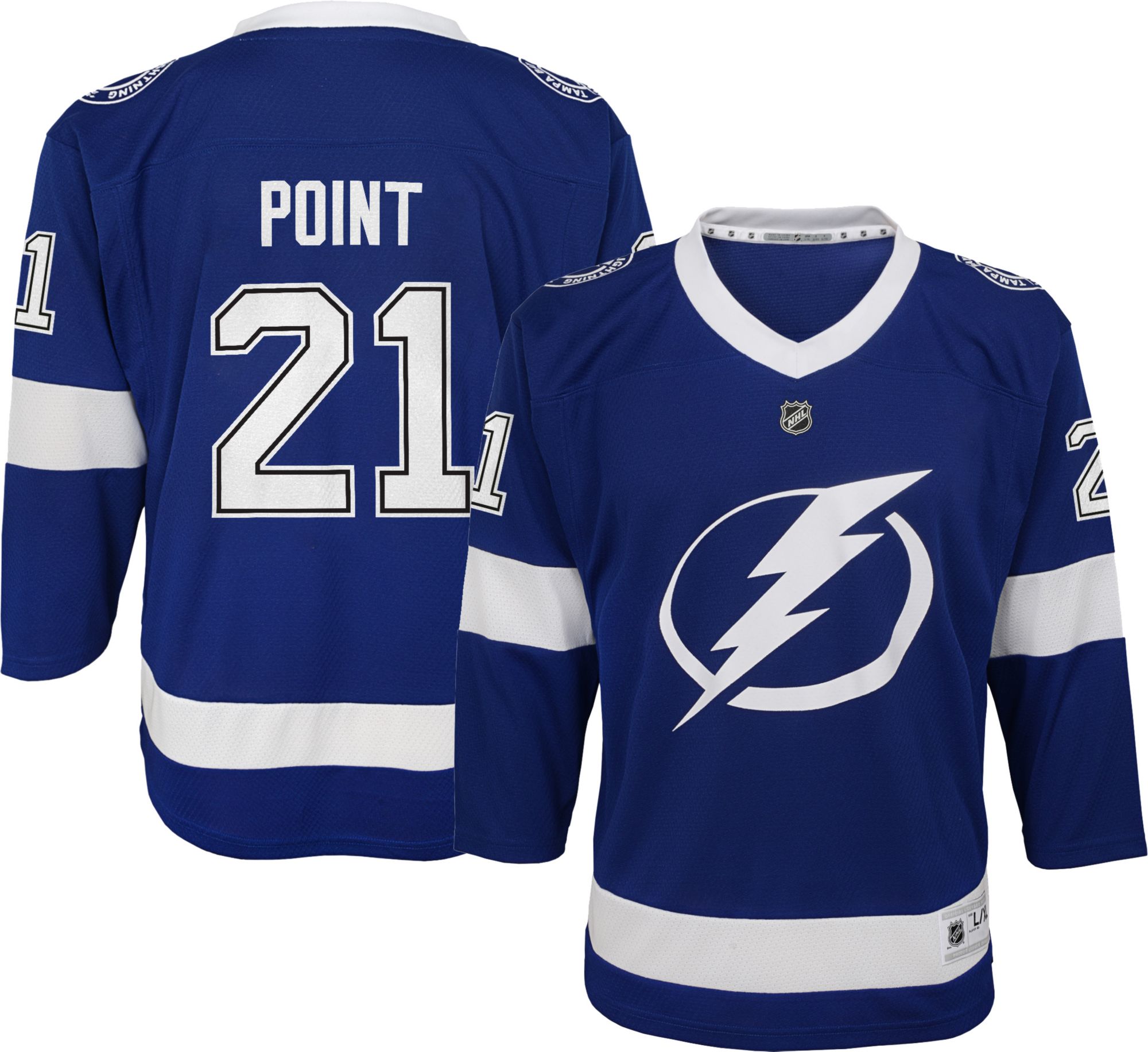 tampa bay lightning youth jersey