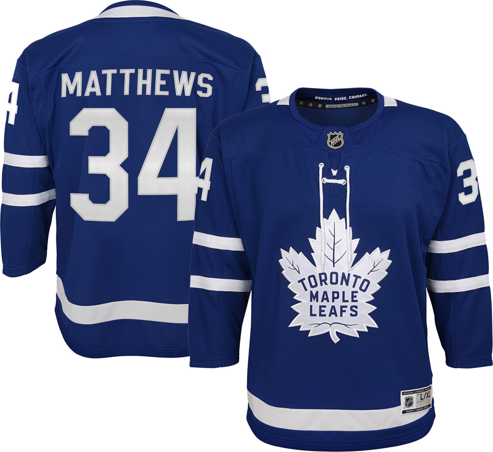 leafs home jersey