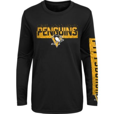 sorry, NHL Youth Pittsburgh Penguins Slap Shot Black Long Sleeve Shirt is currently out of stock