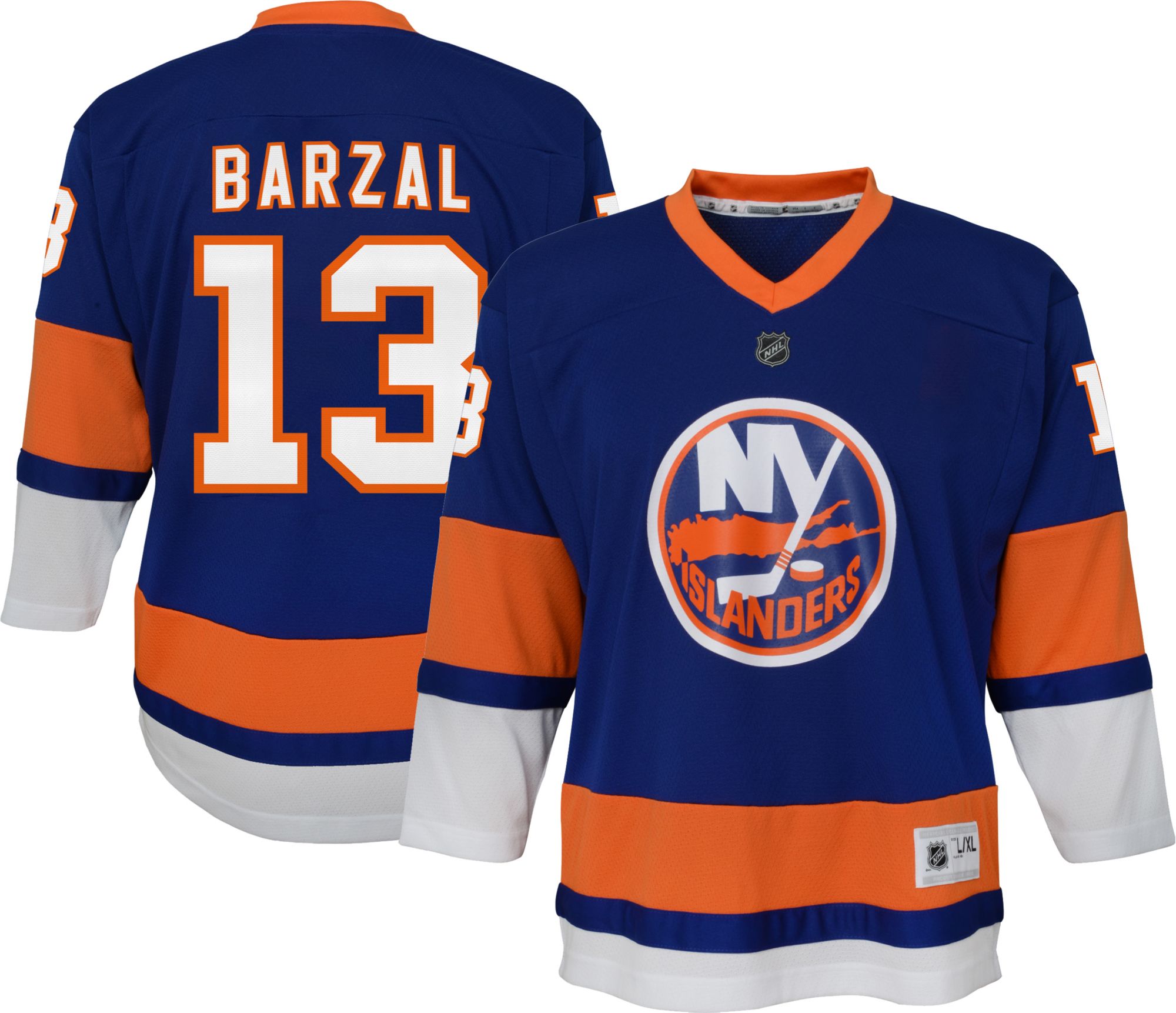 barzal jersey youth