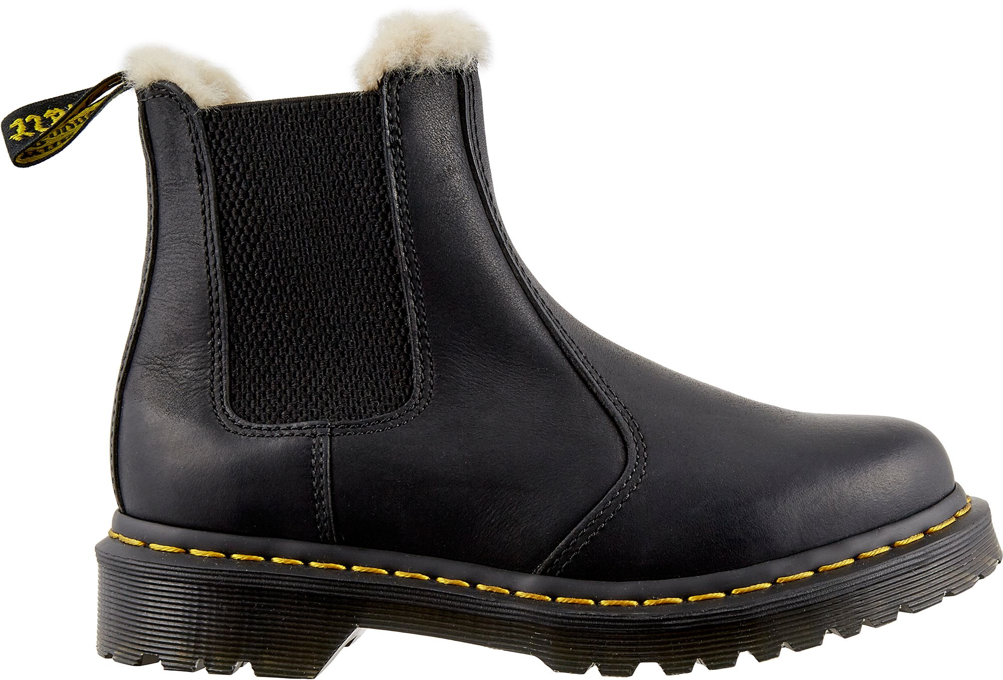 wool lined doc martens