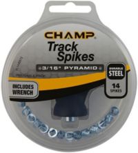 Champ 3/16" Pyramid Track Spikes - 14 Pack