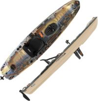 Pelican Catch 130 Hydryve II - Sit-on-Top Fishing Kayak - Multiple Gear Storage Location - 13 ft - Sandstone