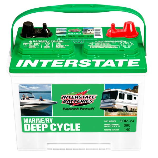 Interstate Batteries SRM24 Marine/RV Deep Cycle Battery Publiclands