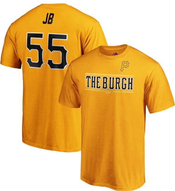 Majestic Men's Pittsburgh Pirates Josh Bell #55 Little League Classic T-Shirt