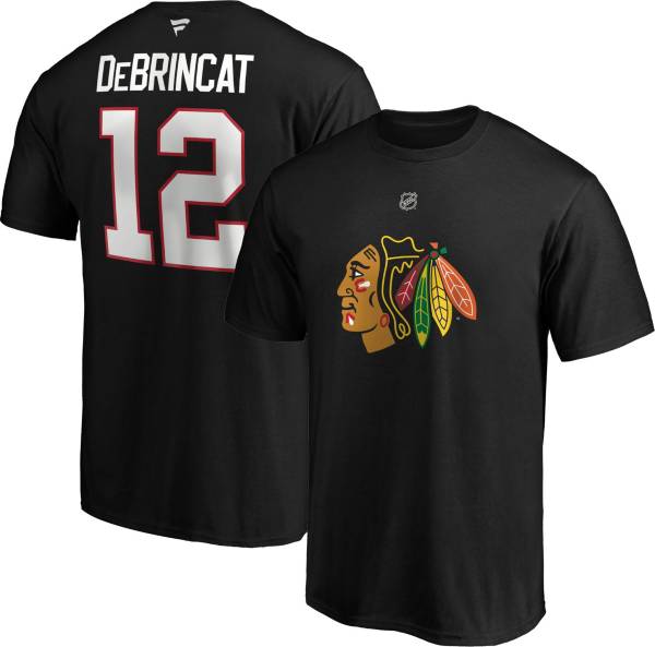 NHL Men's Chicago Blackhawks Alex DeBrincat #12 Navy Player T-Shirt product image