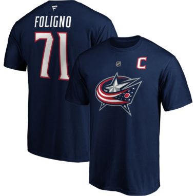 sorry, NHL Men's Columbus Blue Jackets Nick Foligno #71 Navy Player T-Shirt is currently out of stock