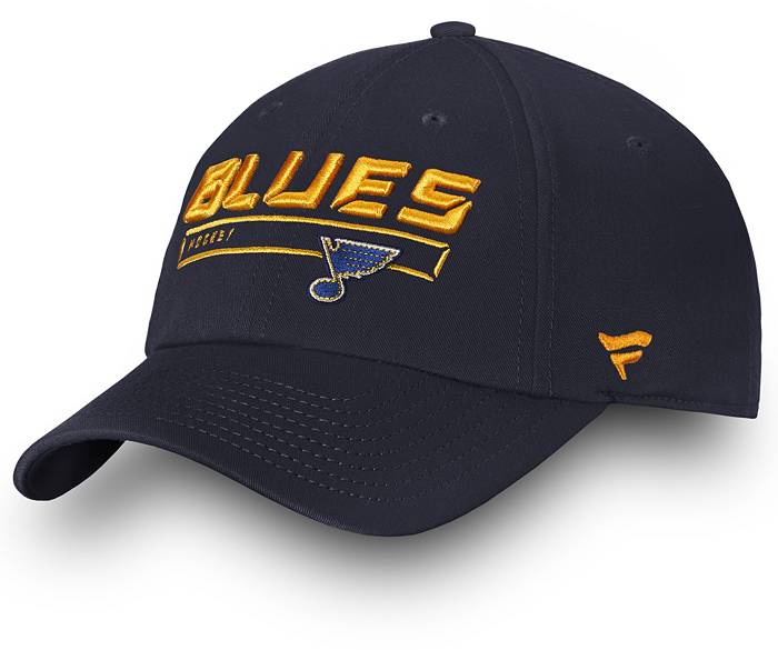 NHL St. Louis Blues Patch Gold Adjustable Hat