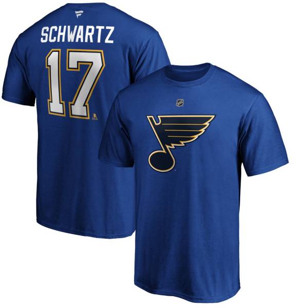 NHL Men's St. Louis Blues Jaden Schwartz #17 Red Player T-Shirt product image