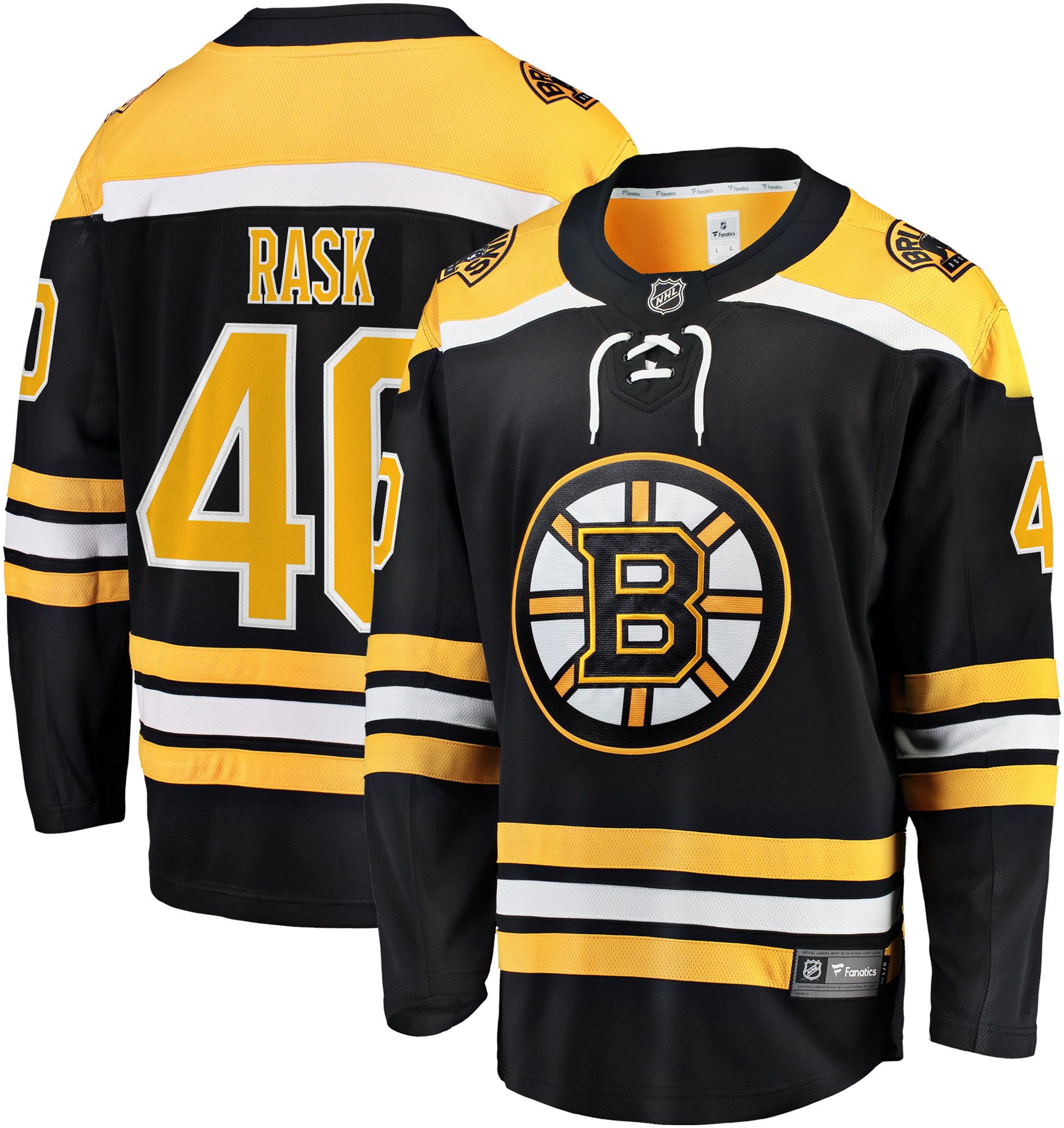 NHL Men's Boston Bruins Tuukka Rask #40 