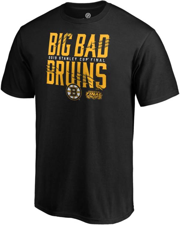 NHL Men's Boston Bruins 'Big Bad Bruins' Black T-Shirt