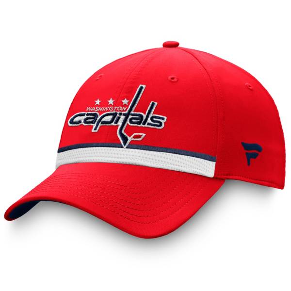 NHL Men's Washington Capitals Authentic Pro Draft Red Flex Hat