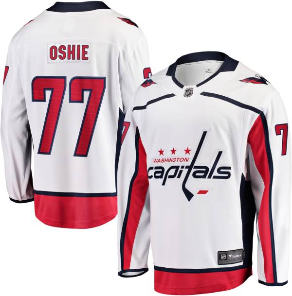 NHL Men's Washington Capitals T.J. Oshie #77 Breakaway Away Replica Jersey product image