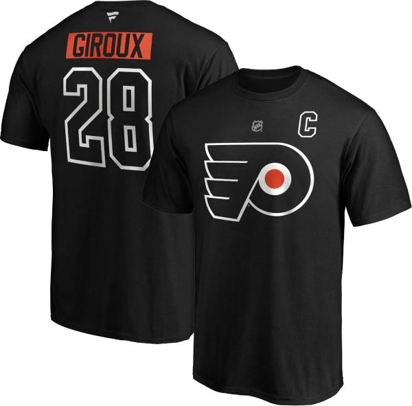 NHL Men's Philadelphia Flyers Claude Giroux #28 Black Player T-Shirt product image