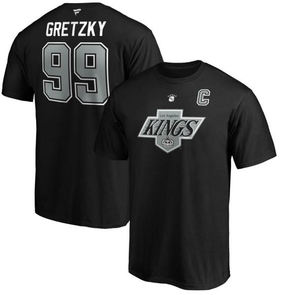 Los Angeles Kings Wayne Gretzky＃99 Maglia da Hockey sul Ghiaccio Traspirante T-Shirt Sportswears Comodo E Morbido 