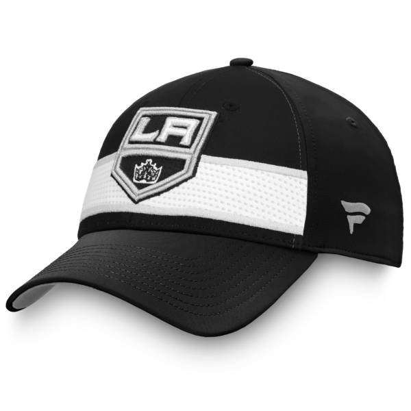 NHL Men's Los Angeles Kings Authentic Pro Draft Black Flex Hat