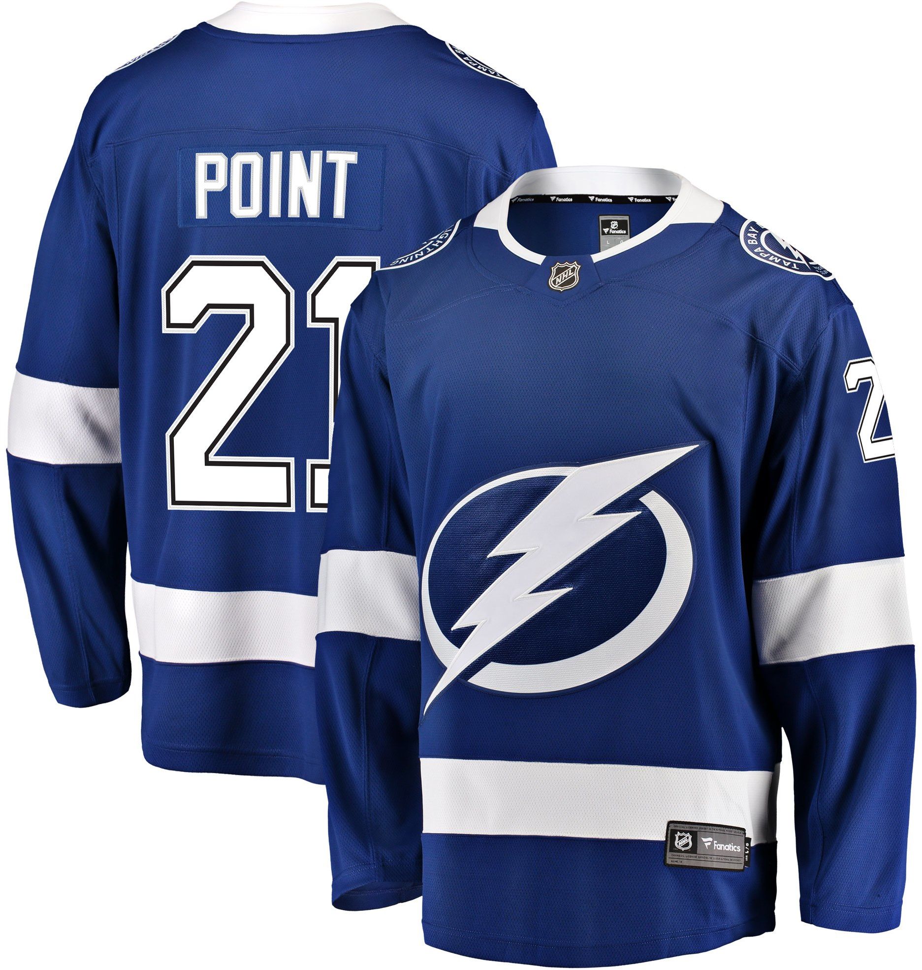 tampa bay lightning brayden point jersey