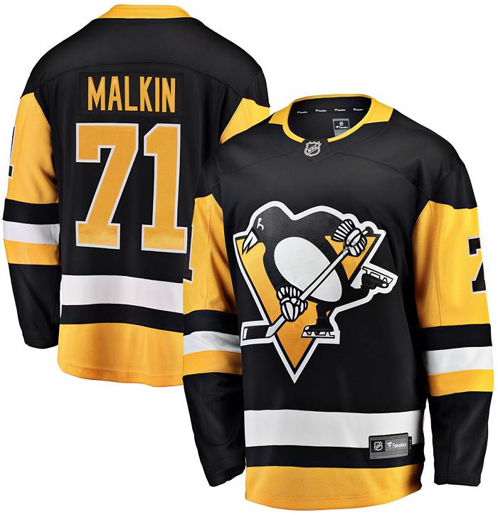 71 Malkin - Adidas NHL Embroidered Penguins Jersey with Strap