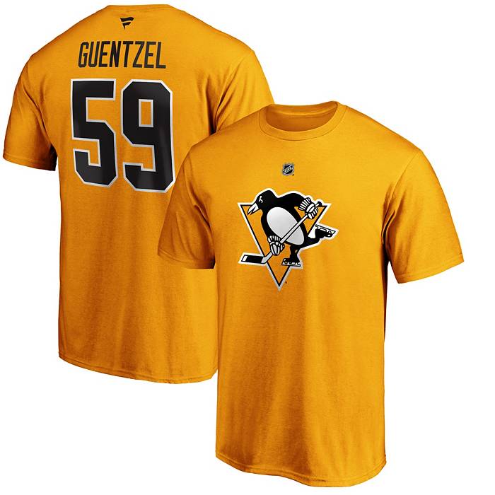 Pittsburgh Penguins Kris Letang #58 Black/Gold Alternate Jersey
