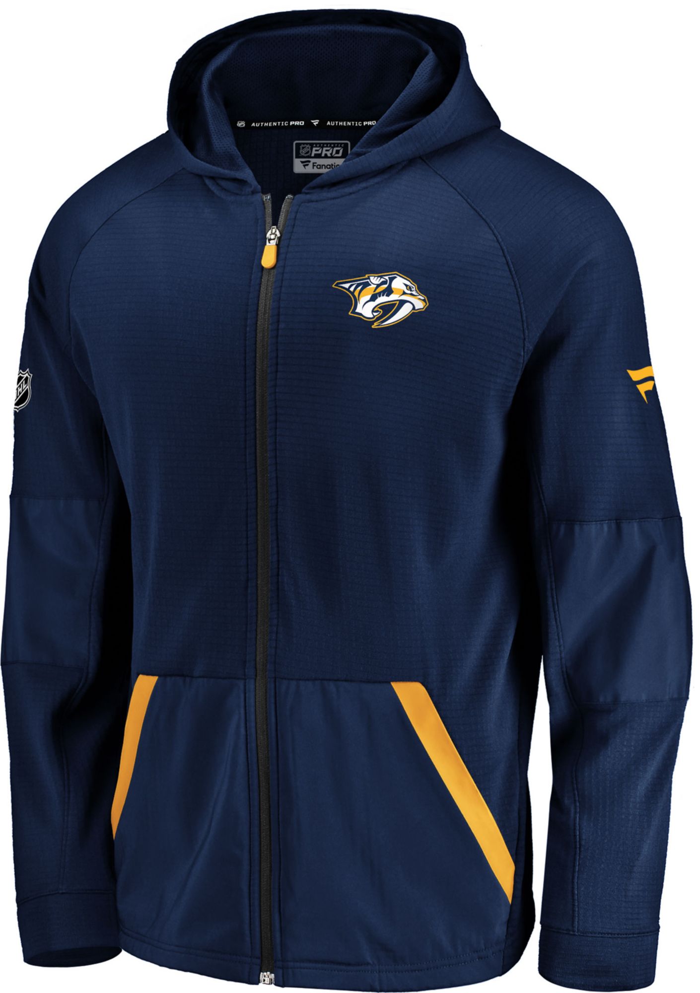 nashville predators zip up hoodie