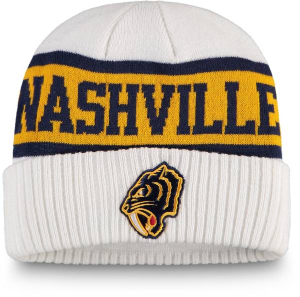 NHL Men's 2020 Winter Classic Nashville Predators Team Cuffed Knit Beanie